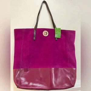 NWT Kate Spade James Algonquin Tote in raspberry